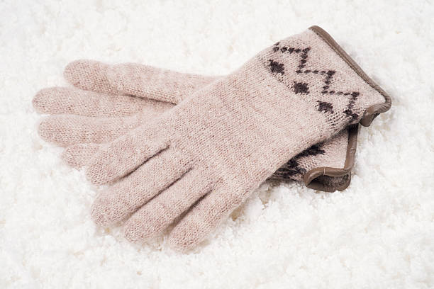 Womens woolen gloves